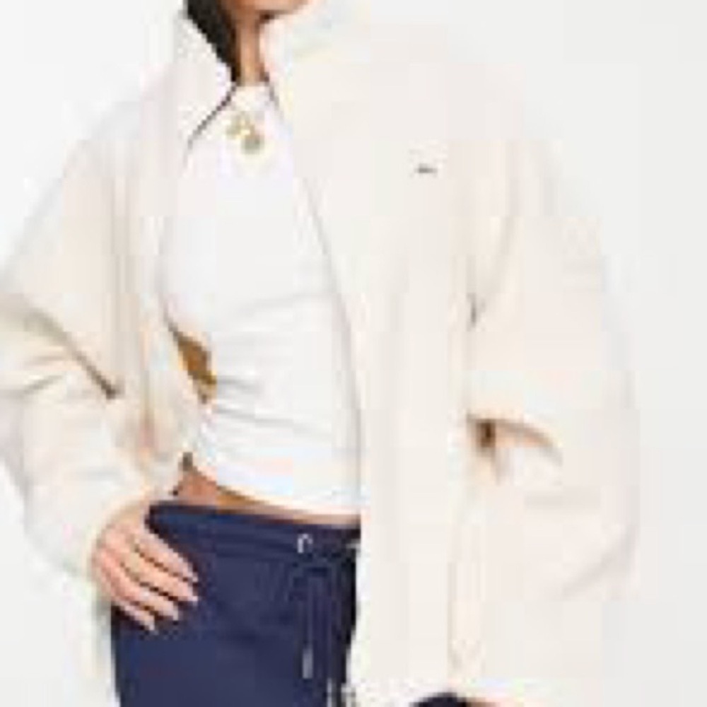 Champion Women's Soft Cream Teddy Jacket